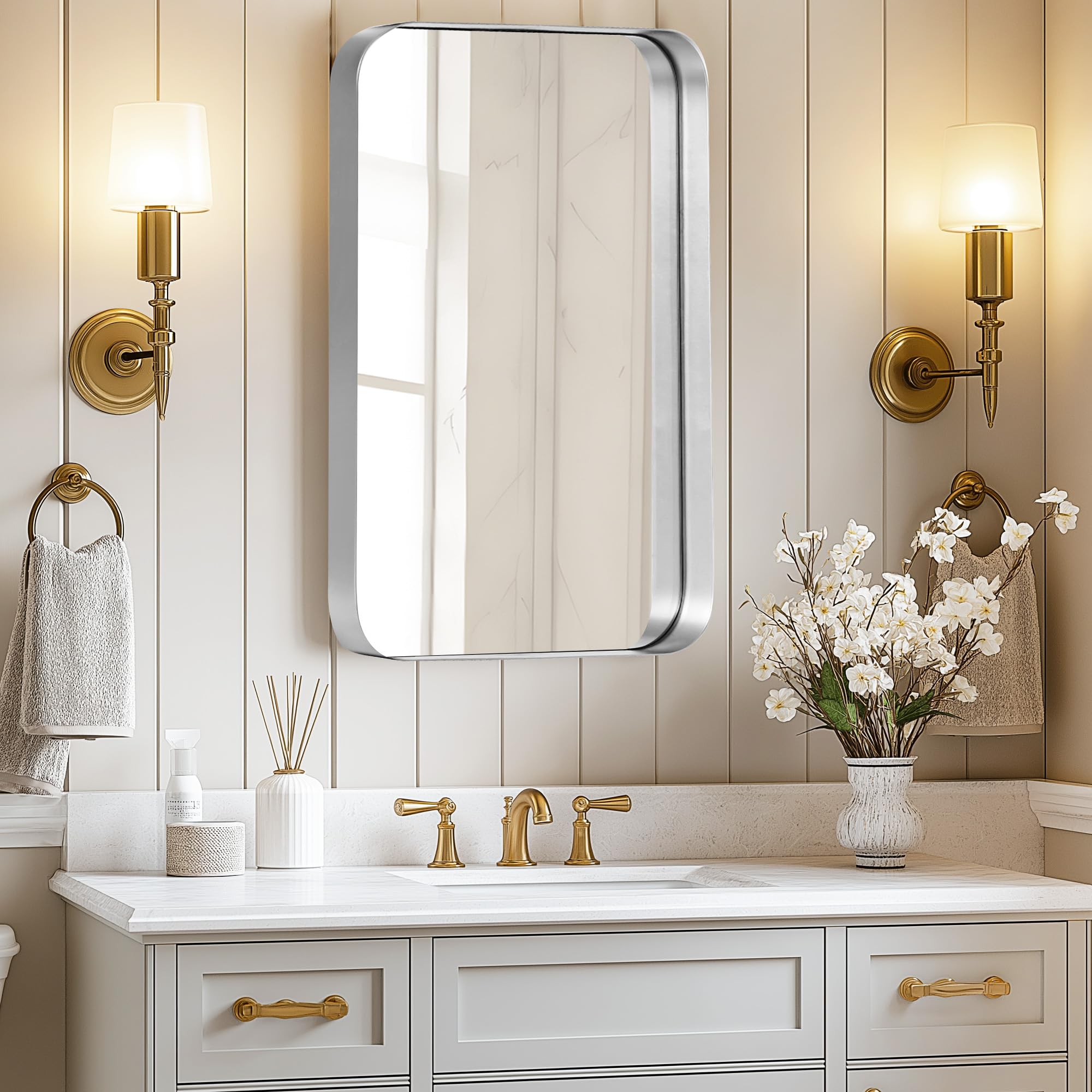 Amazon.com: sogesfurniture Bathroom Medicine Cabinet with