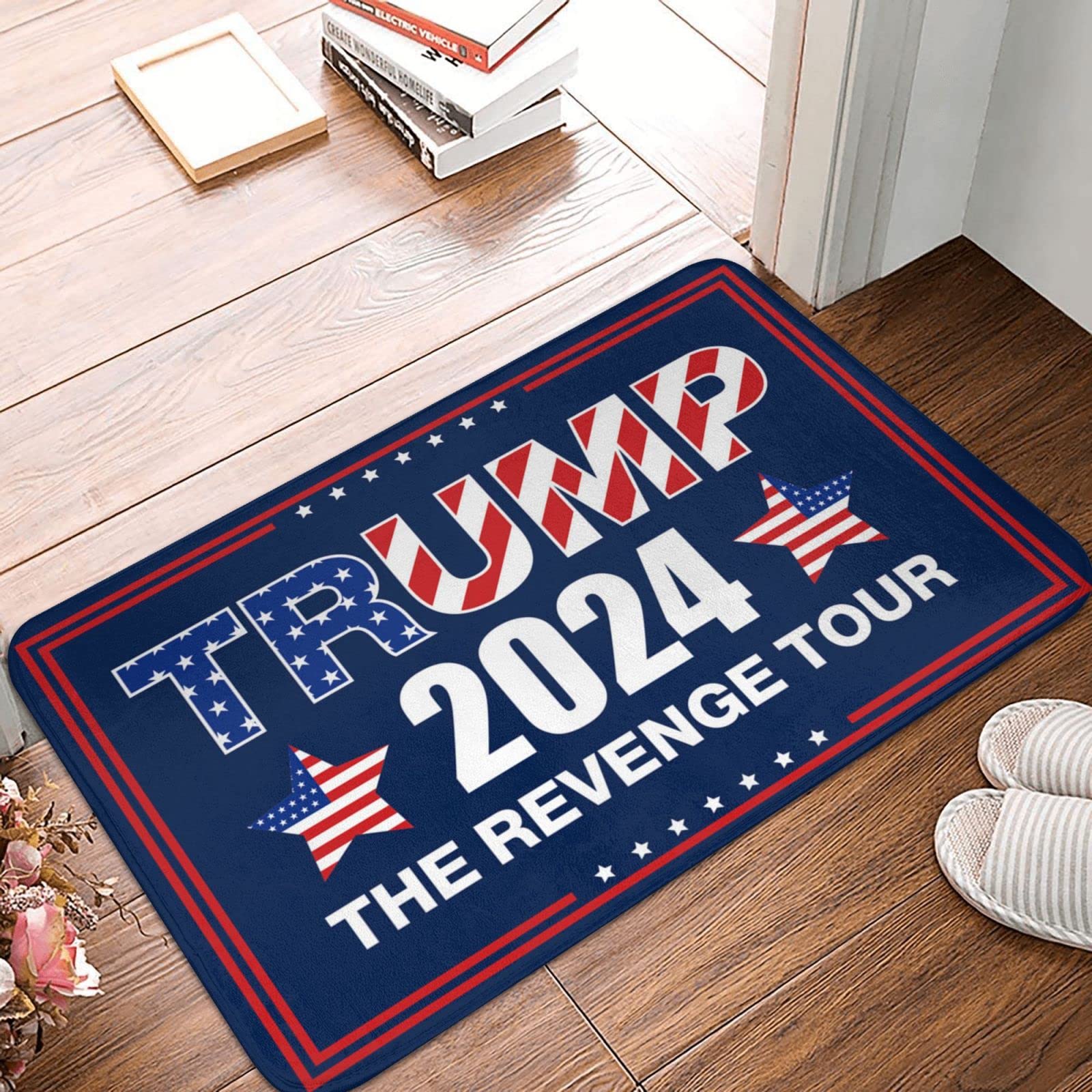 Tapis de porte d'entrée intérieure pour un hall accueillant