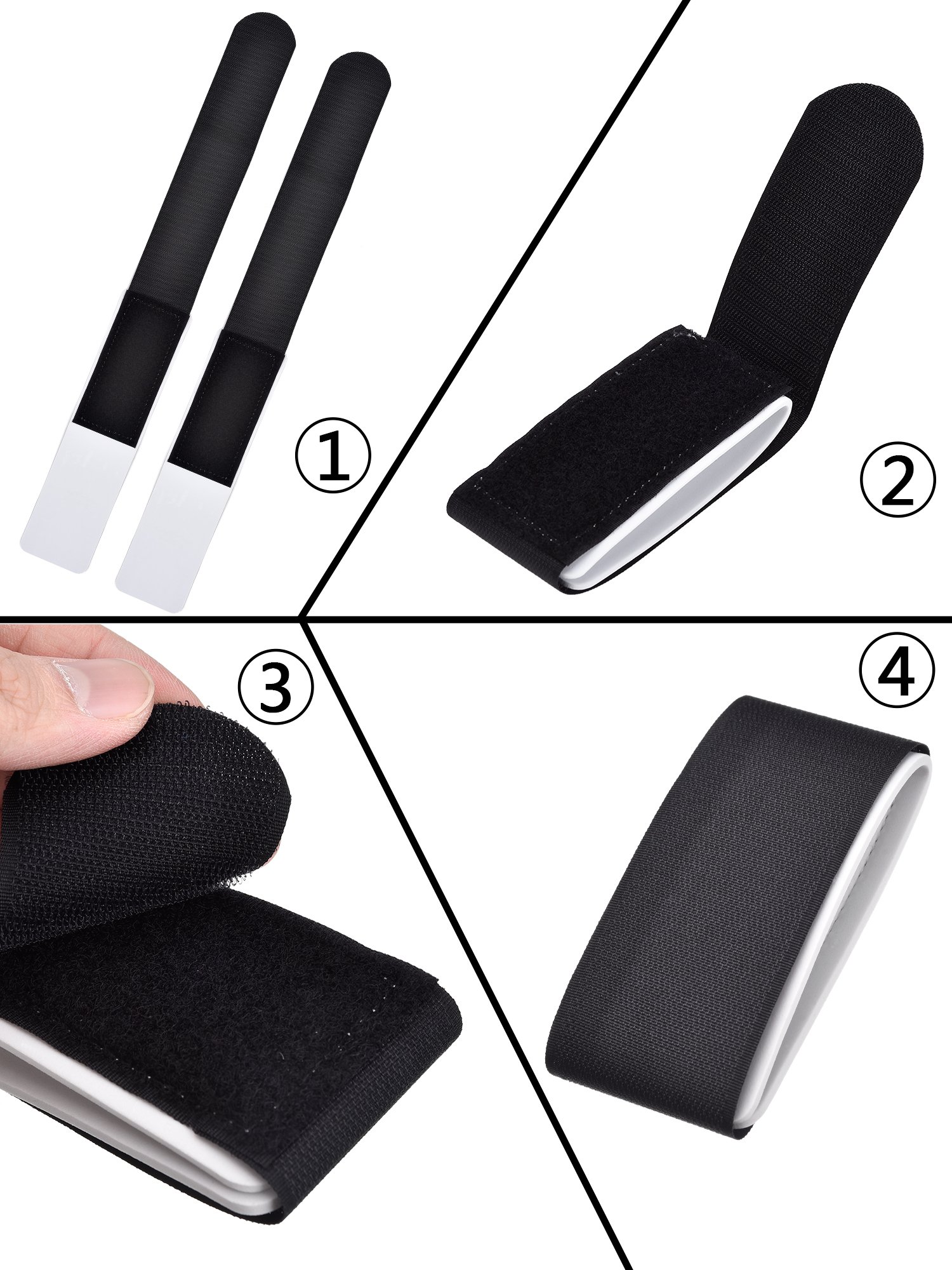 Ski-Bremse Haltebänder 6/8 Stück - Verstellbar Für Alle Skitypen