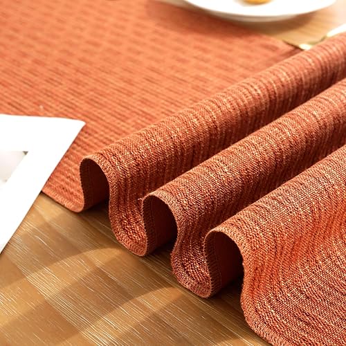 Miniatura 4 de Laolitou Camino de mesa rústico de otoño con borlas, camino de mesa bohemio de Acción de Gracias, 72 pulgadas de largo para fiestas de vacaciones,