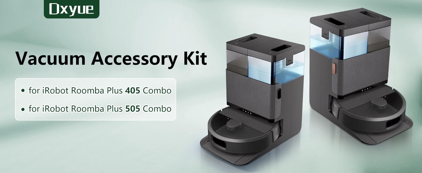 Yivy 21PCS Replacement Parts For IRobot Roomba Plus 405/505 Combo Robot