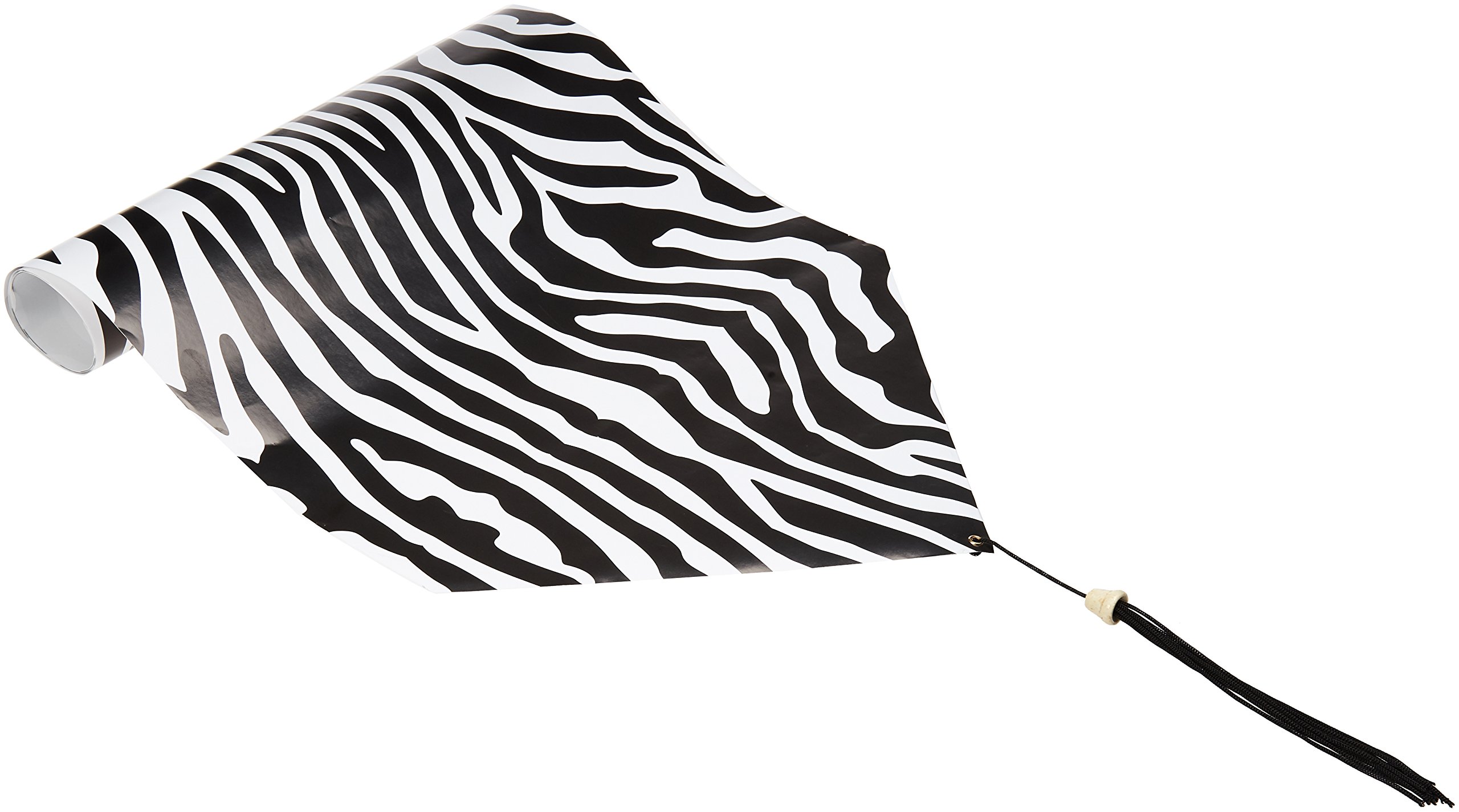 Printed Zebra Print Table Runner Party Accessory (1 count) (1/Pkg)