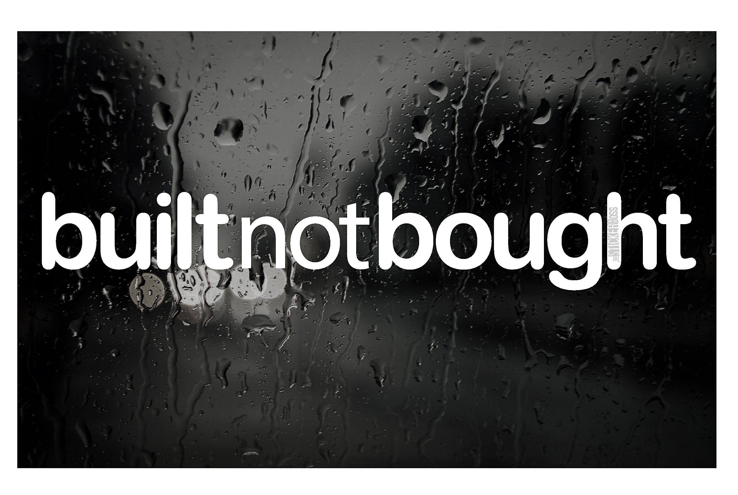 Luke Duke Decals Built Not Bought 8.5