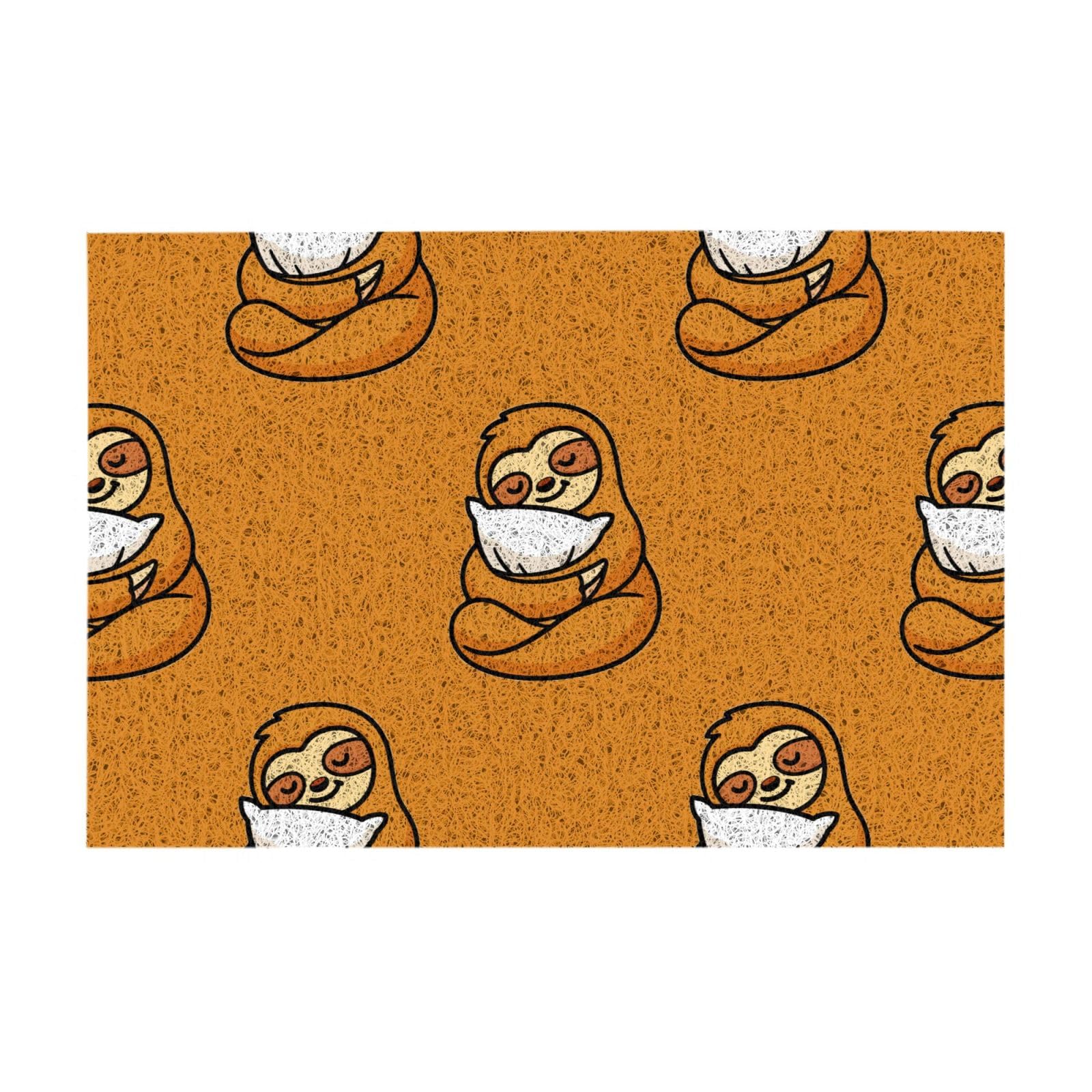 Paillasson en PVC absorbant 61x40,6 cm tapis d'entrée antidérapant extérieur