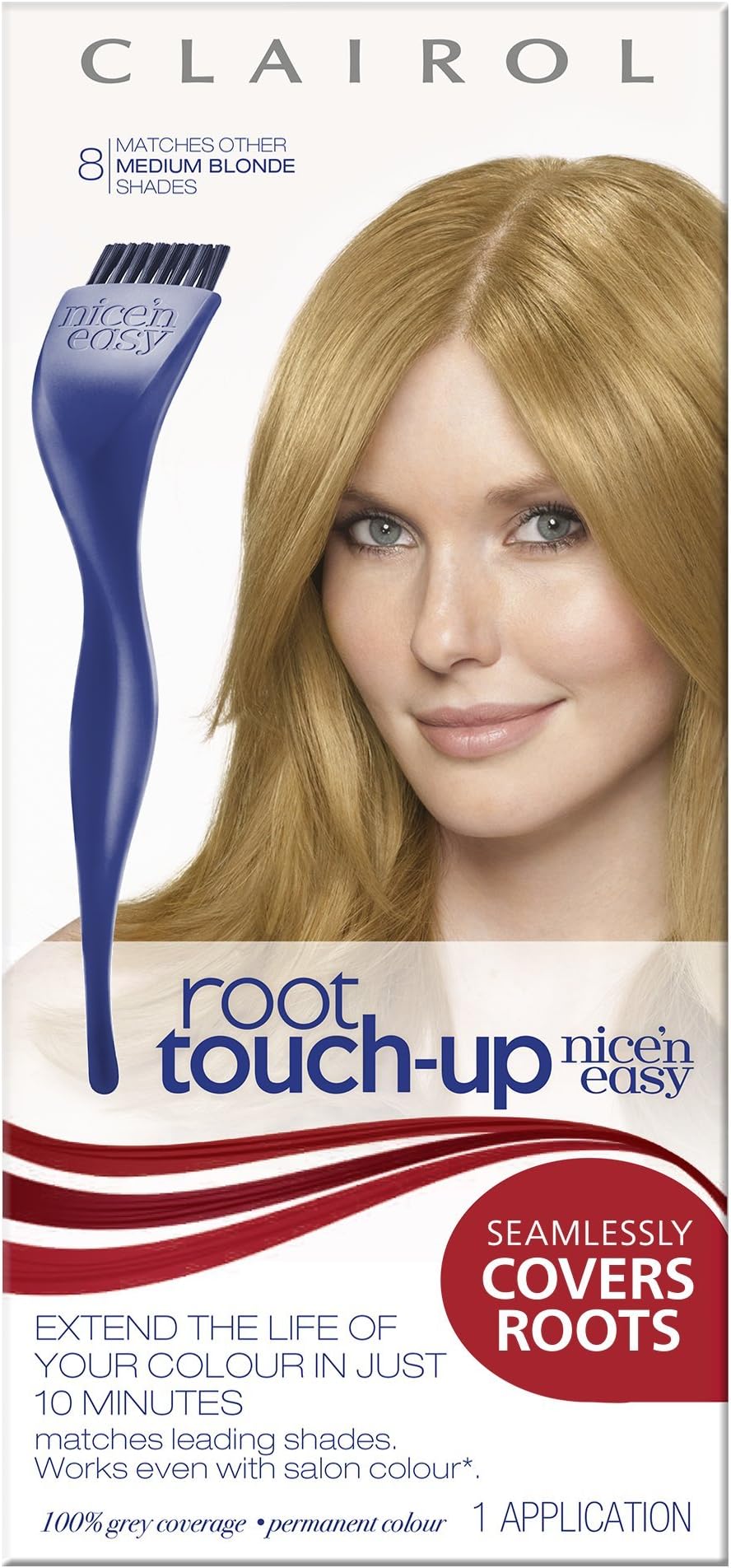 Clairol Root Touch Up Permanent Hair Dye 8 Medium Blonde