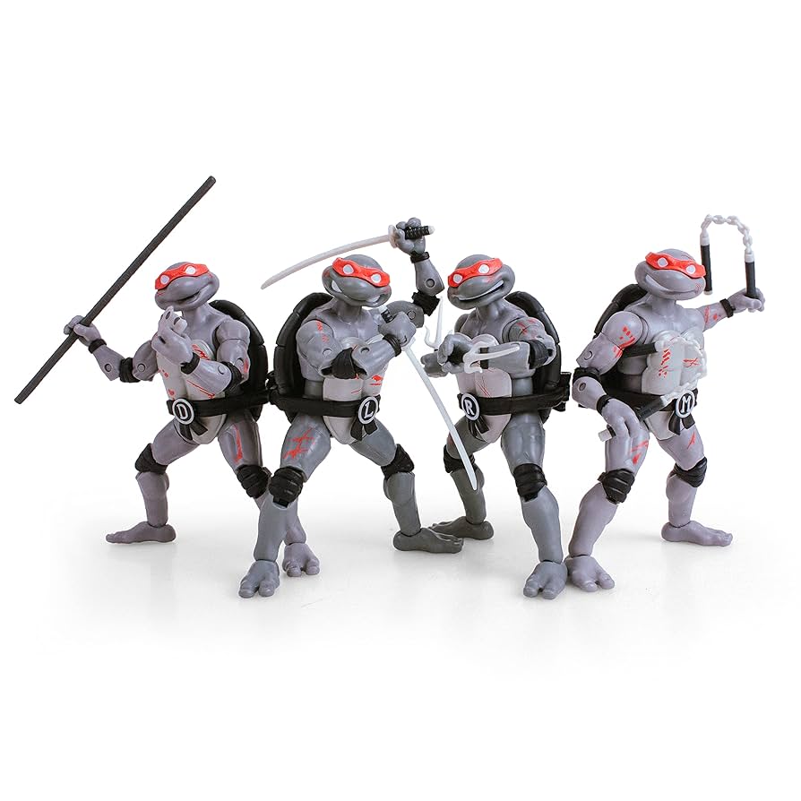 Amazon.com: The Loyal Subjects TMNT Battle Damaged Comic