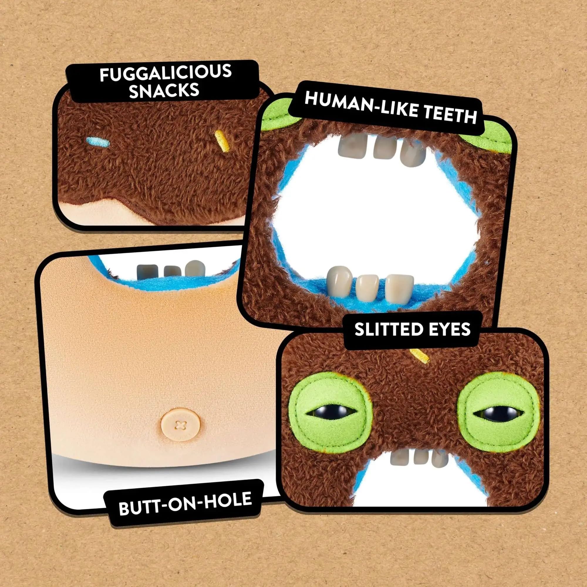 2個未開封ZURU Fuggler Fuggalicious ファグラー　海外版 Amazon.com: Fuggler ZURU Fuggalicious Mystery Blind Bag, Food