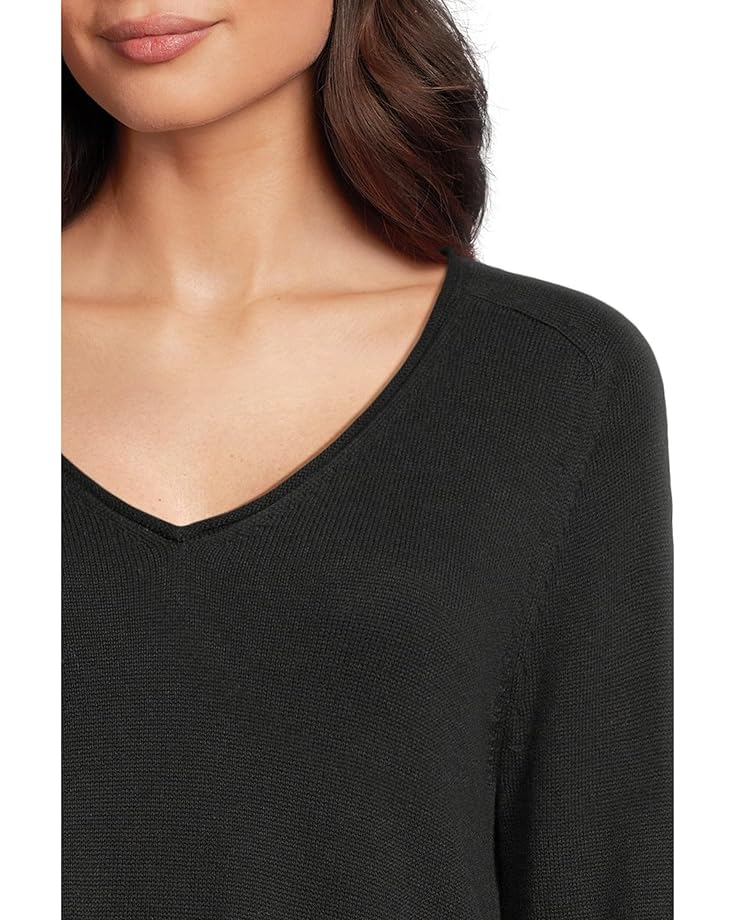 Eileen Fisher Peruvian Cotton Blend V-neck Sweater - #4 of 5