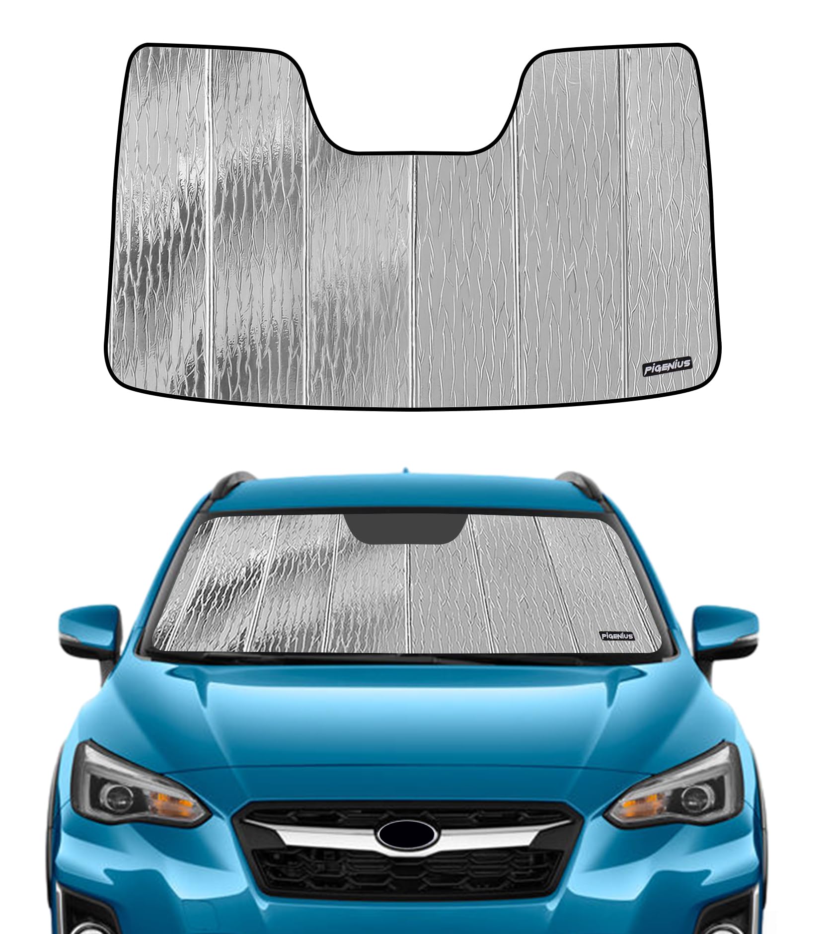 Amazon.com: Pigenius Windshield Sunshade for Subaru Crosstrek 2018