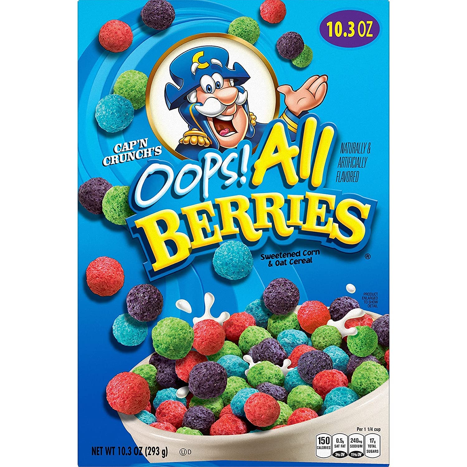 Crunch Cereal, Oops All Berries, 293g