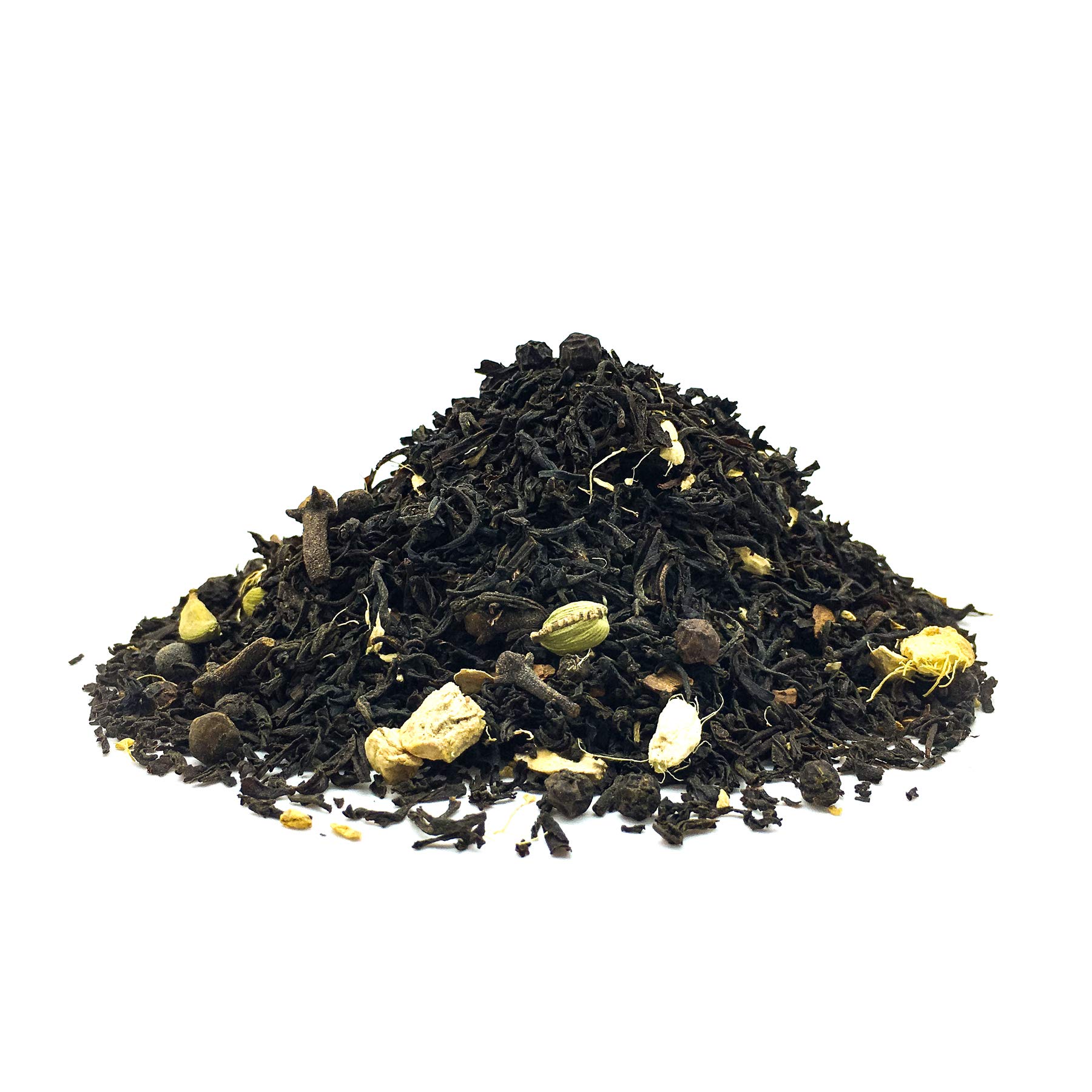 Té Negro Chai Masala Aromático Fuerte Especiado Clavo Cardamomo Jengibre Pimienta Canela 80