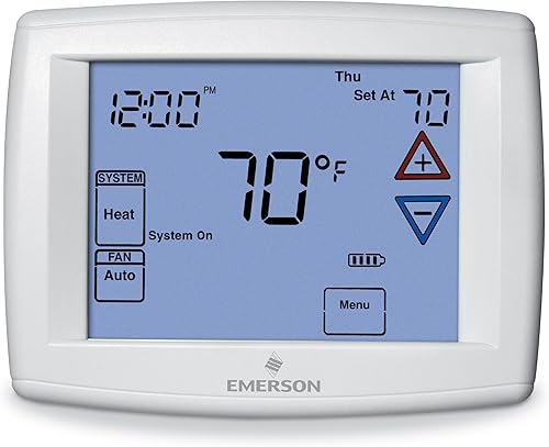 Emerson 1F95-1277 - Termostato programable de 7 días con pantalla táctil