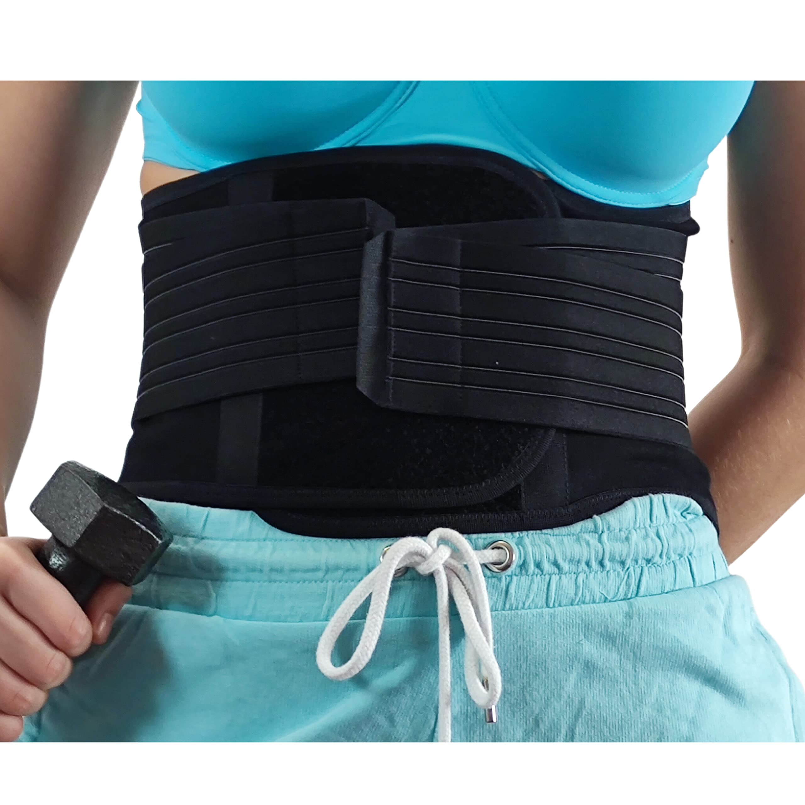 GYOUNG Fascia Lombare Supporto Schiena per sport Sostegno Fascia addominale busto correttore posturale corsetto lombosacrale fascia addominale