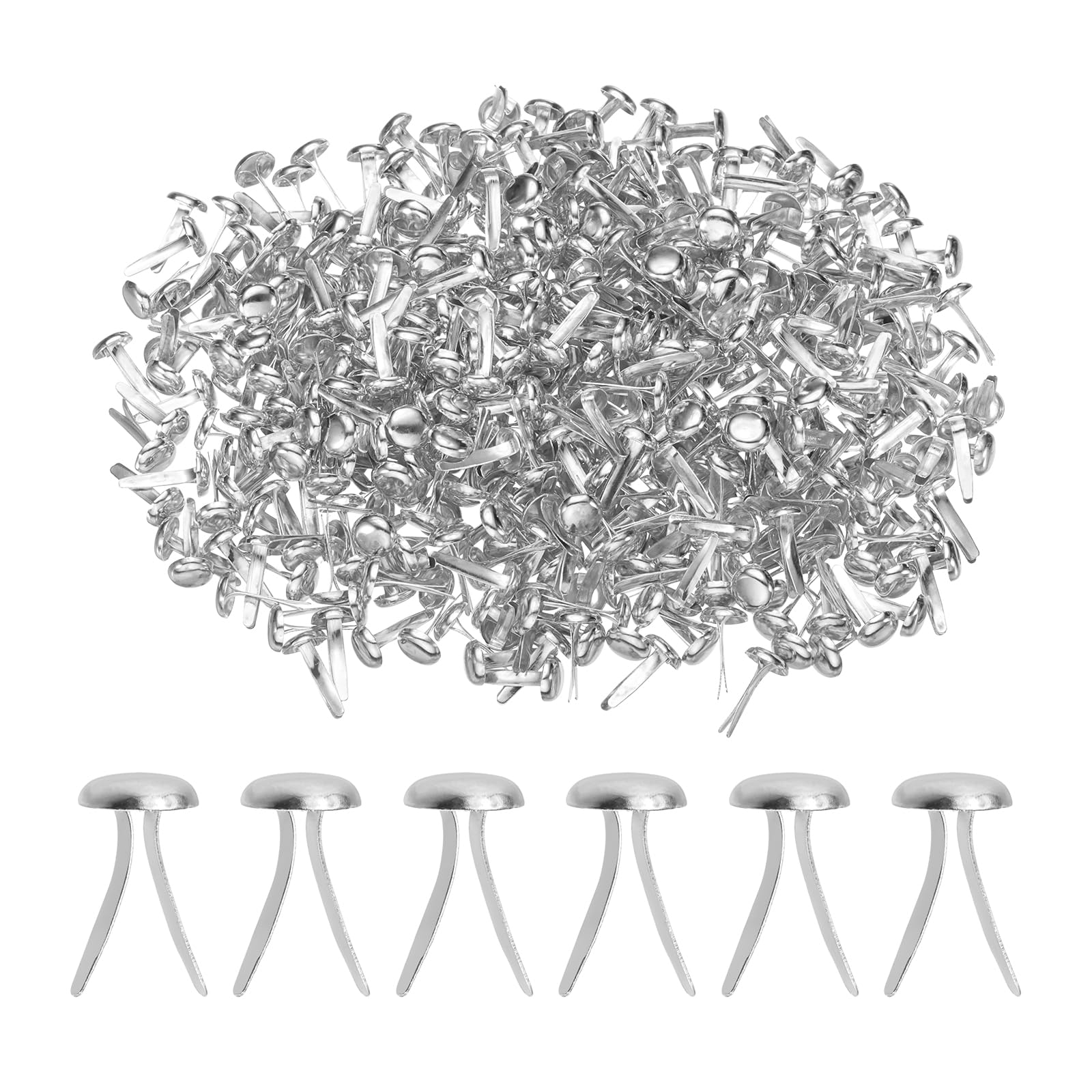 Mini attaches laiton PATIKIL de haute qualité avec finition nickel pour finitions DIY