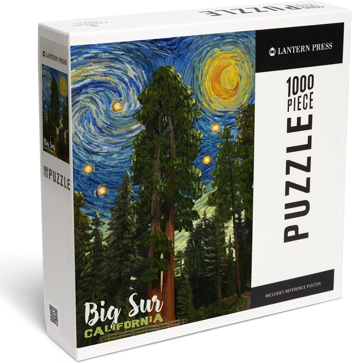 Big Sur, California, Starry Night Series (1000 Piece Puzzle, Challenging Jigsaw Puzzle for Adults, Made in USA)