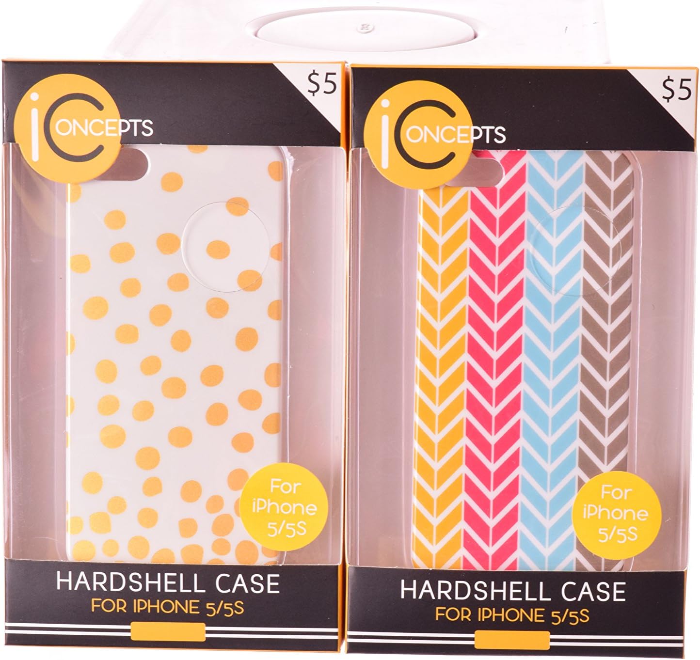 iConcepts Iphone 5/5s Hardshell covers assorted- Pack of 16