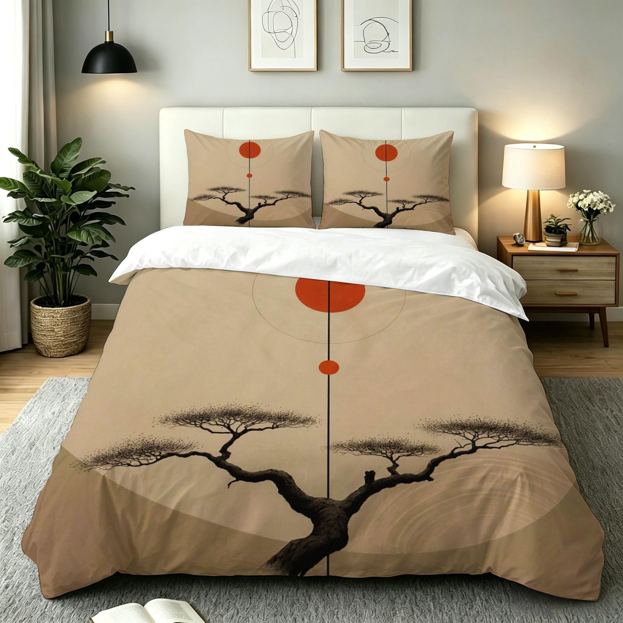 Housse de couette 140x200 tableau gris pour transformer la chambre de votre enfant