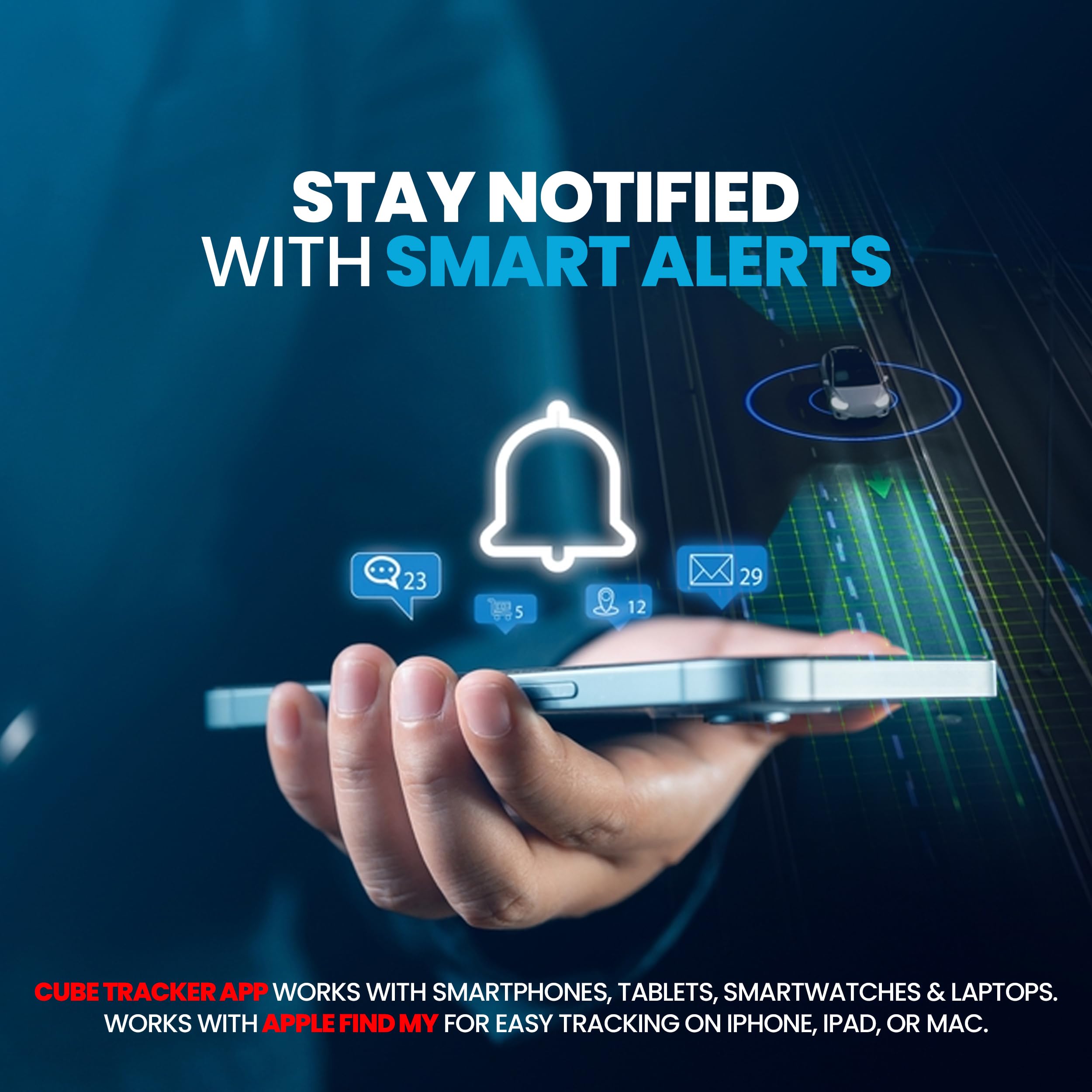 Cube Pro GPS Tracker for Vehicles with Built-in 1 Year Battery - IP67 Waterproof Real Time GPS Tracker for Cars - iOS & Android Compatible - Hidden Magnetic Tracking Device for Cars, Fleets, Trailers - image 6