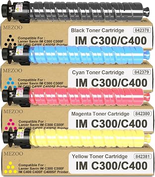 IM C300 IM C400 IMC300 IMC400 Toner Cartridge 842378 842379 842380 842381