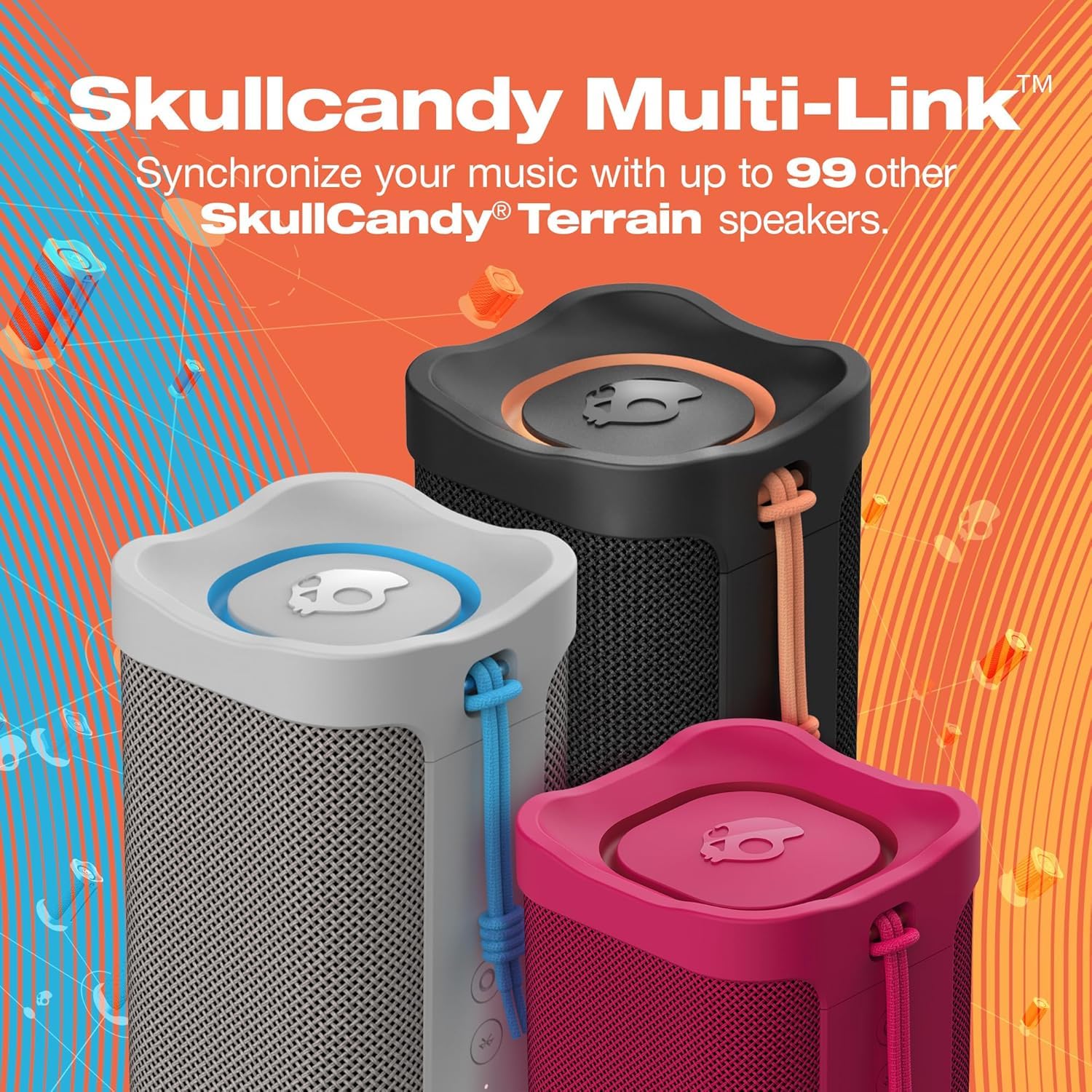 Amazon.com: Skullcandy Terrain XL XT Wireless Bluetooth Speaker