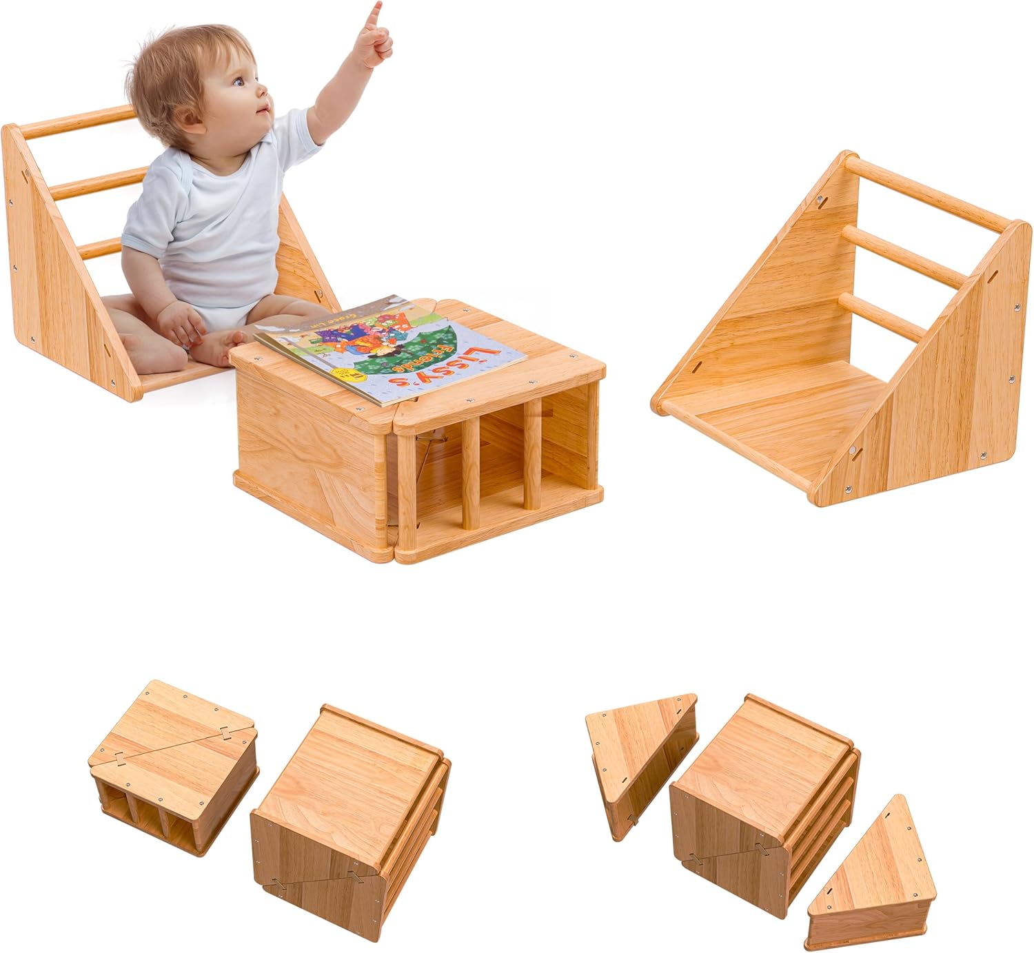 茶道具 唐津焼 絵唐津 山水人物文 甘手 茶入 時代箱付 M R4981 半筒