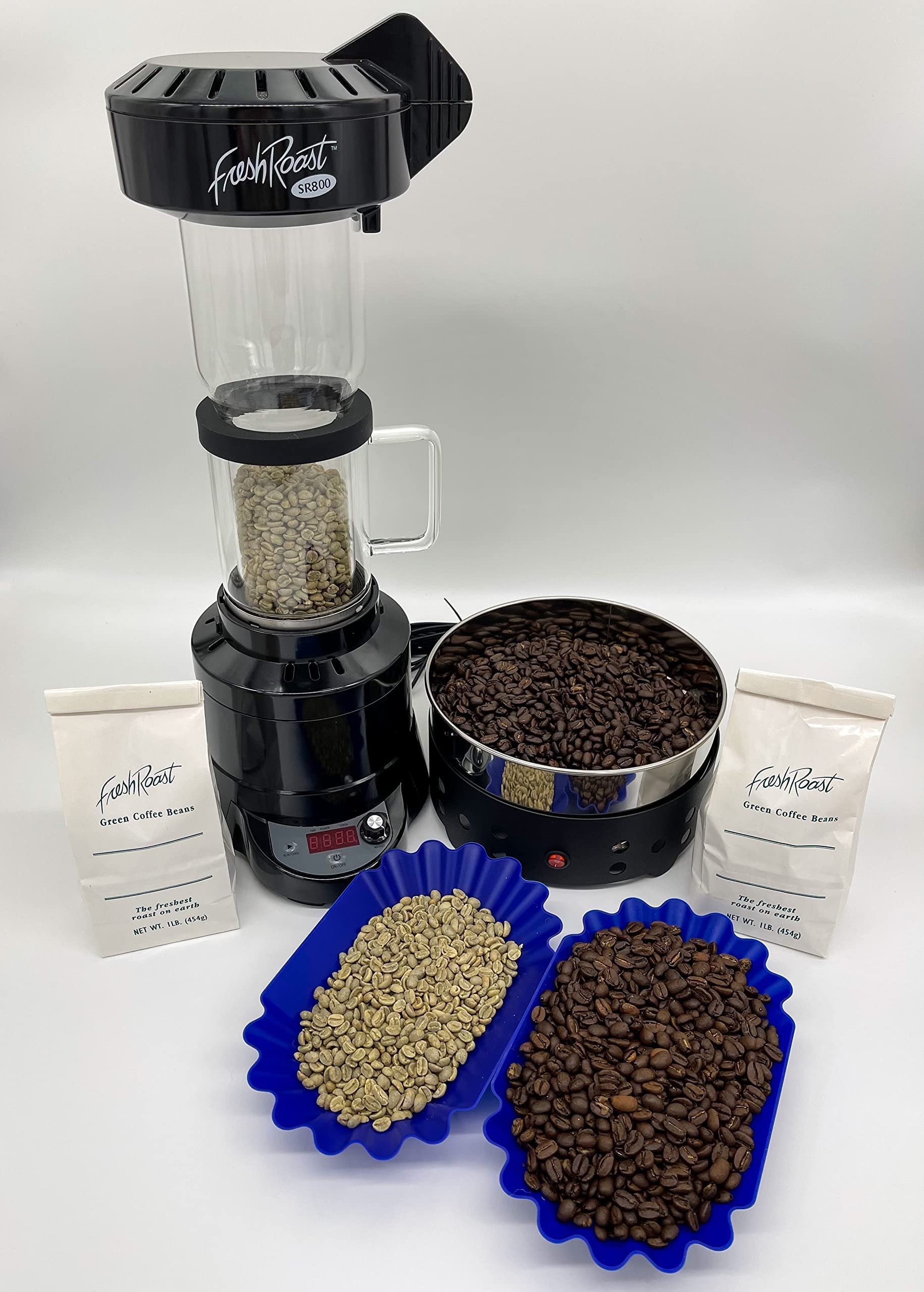 Buy Fresh Roast Coffee Roaster Bundle SR800, Glass Extension Tube