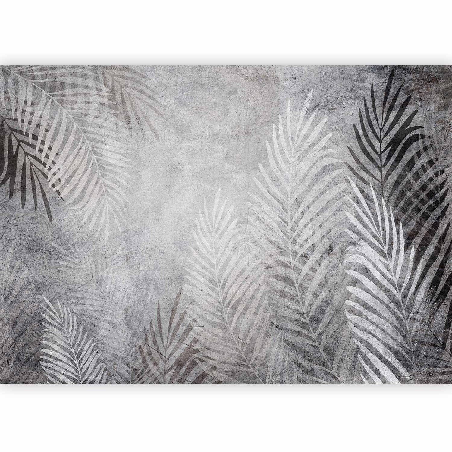 murando - Carta da Parati Adesiva Foglie 343x256 cm Fotomurali Adesivi Murali Rivestimento Parete Moderna per Pareti Adesiva Muro Decorativo Fotomurale Soggiorno Palme Astratto Natura Botanica