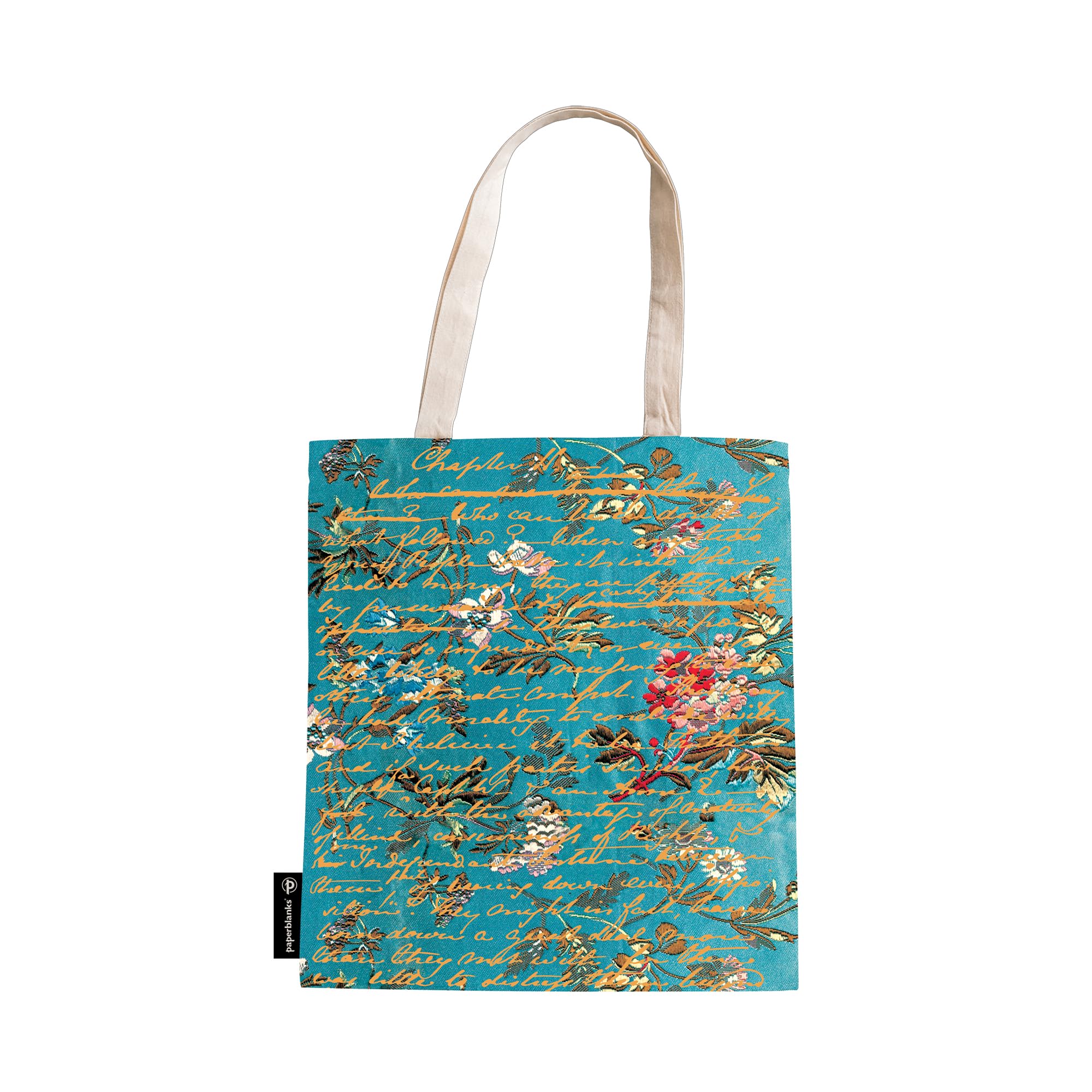 Jane Austen, Persuasion (Embellished Manuscripts Collection) Canvas Bag, Multi-colour