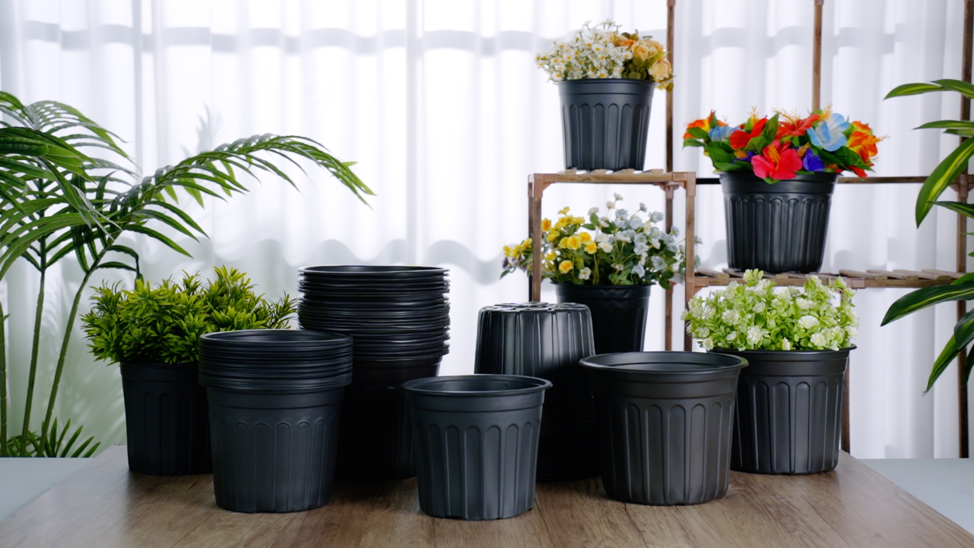 Amazon.com: Ziliny 25 Pcs 2 Gallon Plant Nursery Pots Bulk Plastic