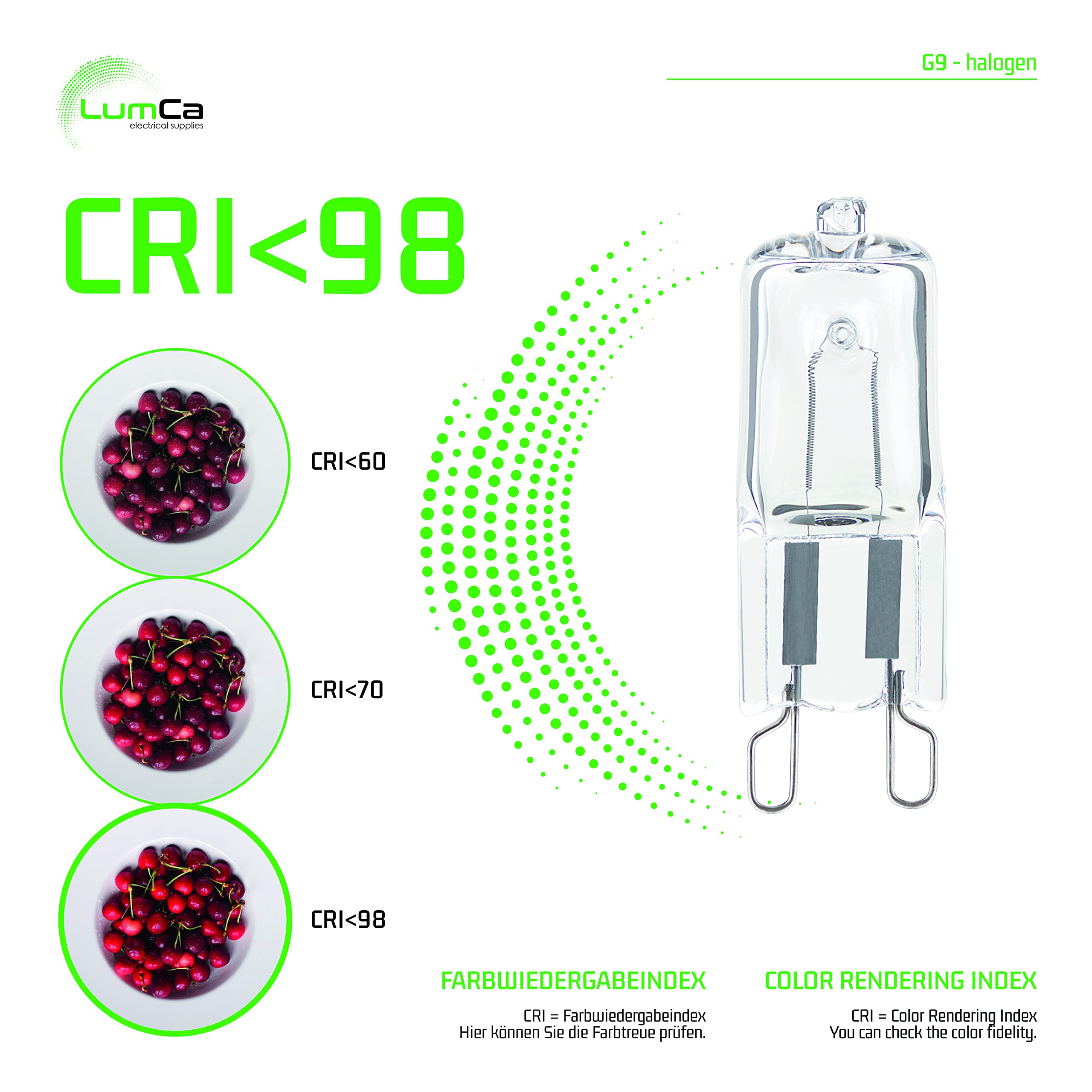 YUIIP Lot De 6 Ampoules LED G9 7 W à Intensité Variable équivalentes à