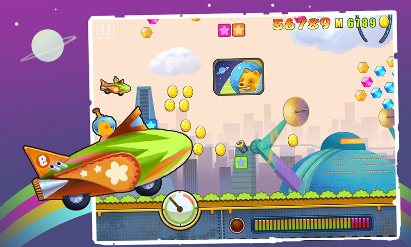 rocket racer 6 space 小飞船6号 - App on Amazon Appstore