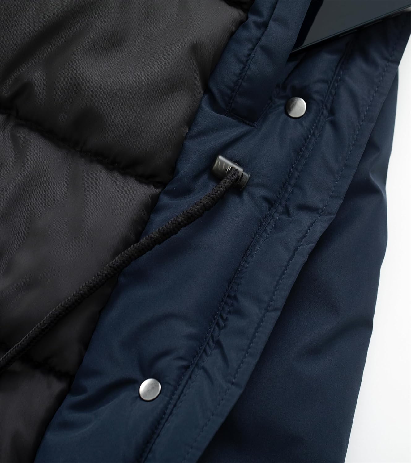 Women's Quilted Winter Coat (Standard & Plus Size) Warm Puffer Jacket Thicken Parka with Removable Hood - Image 2