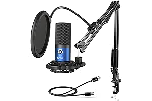 Fifine Gaming PC USB Microphone: Superior Sound for Unforgettable Experiences