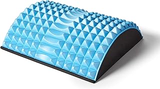 Kanjo FSA HSA Eligible Acupressure Back Pain Relief Pillow | Seat Cushion for Lower Back Lumbar Support & Back Stretcher for Lower Back Pain Relief | Also Helps Relieve Spinal & Tailbone Pain