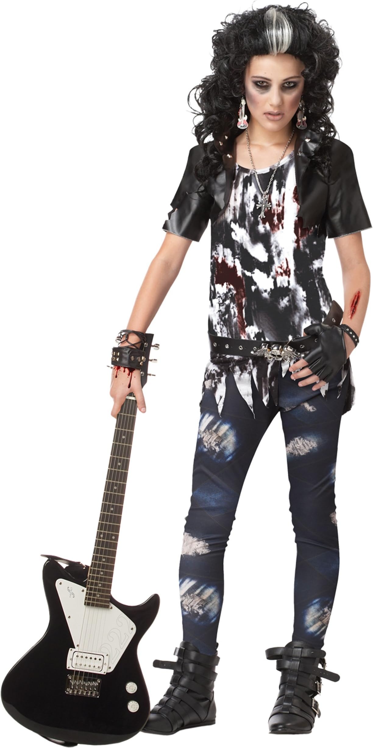 California Costumes Toys Rocked Out Zombie