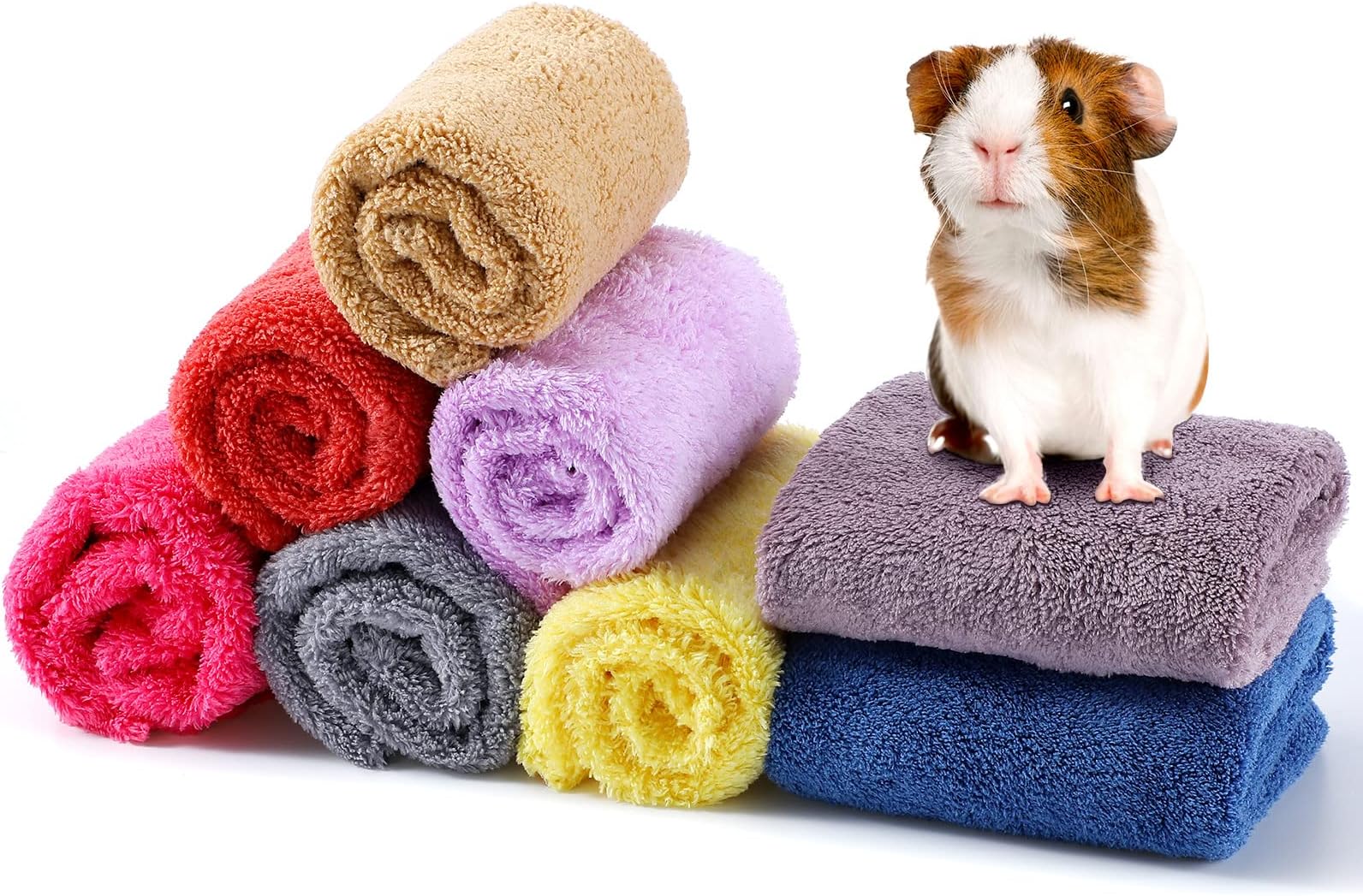 8 Pieces Guinea Pigs Blankets Guinea Pig Accessories
