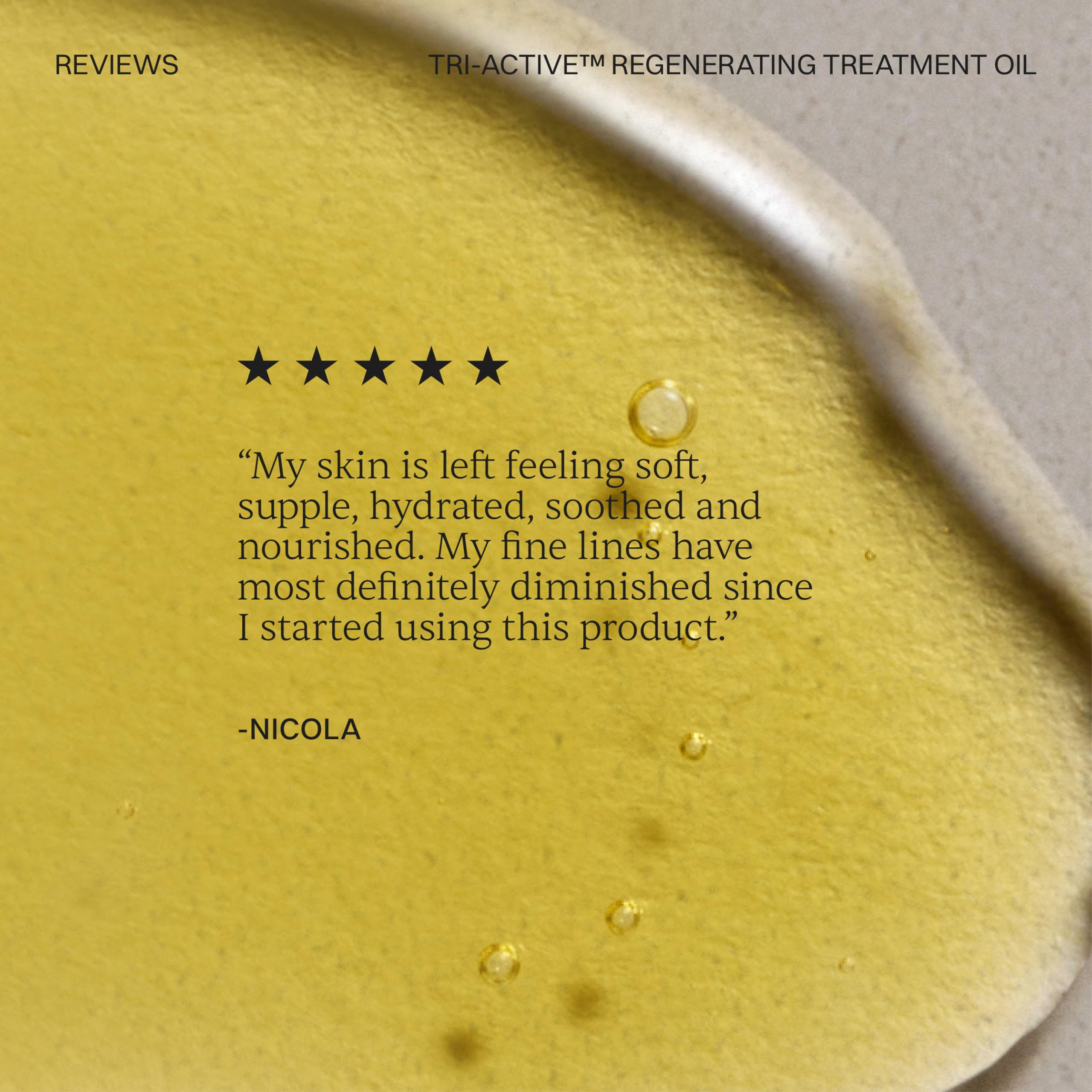 Tri-Active™ Regenerating Nourishing Facial Oil