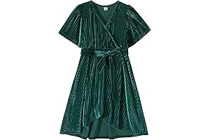 Exquisite Velvet Dress for Graceful Young Ladies