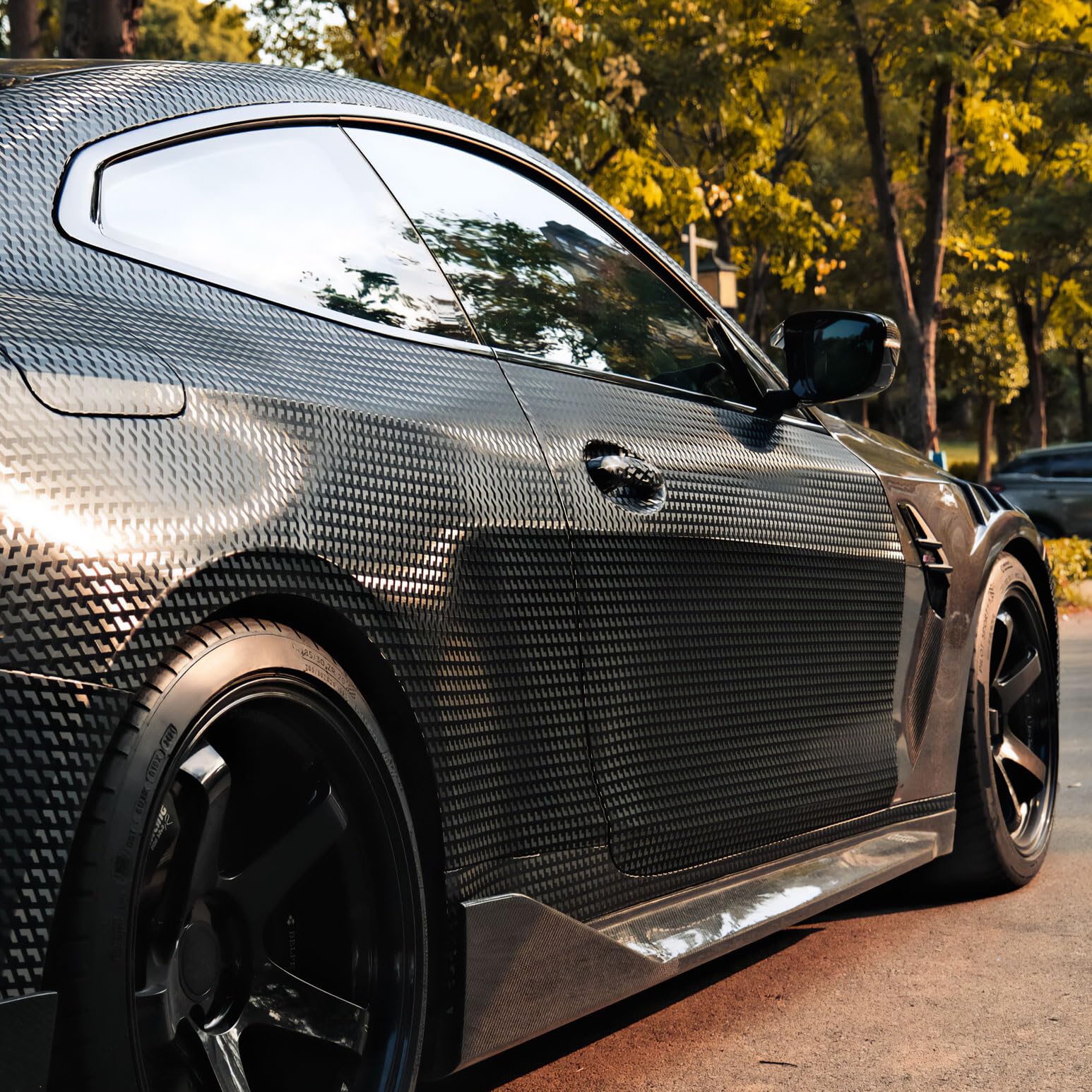 Amazon.com: VViViD Designer Black Carbon Fiber Vinyl Wrap