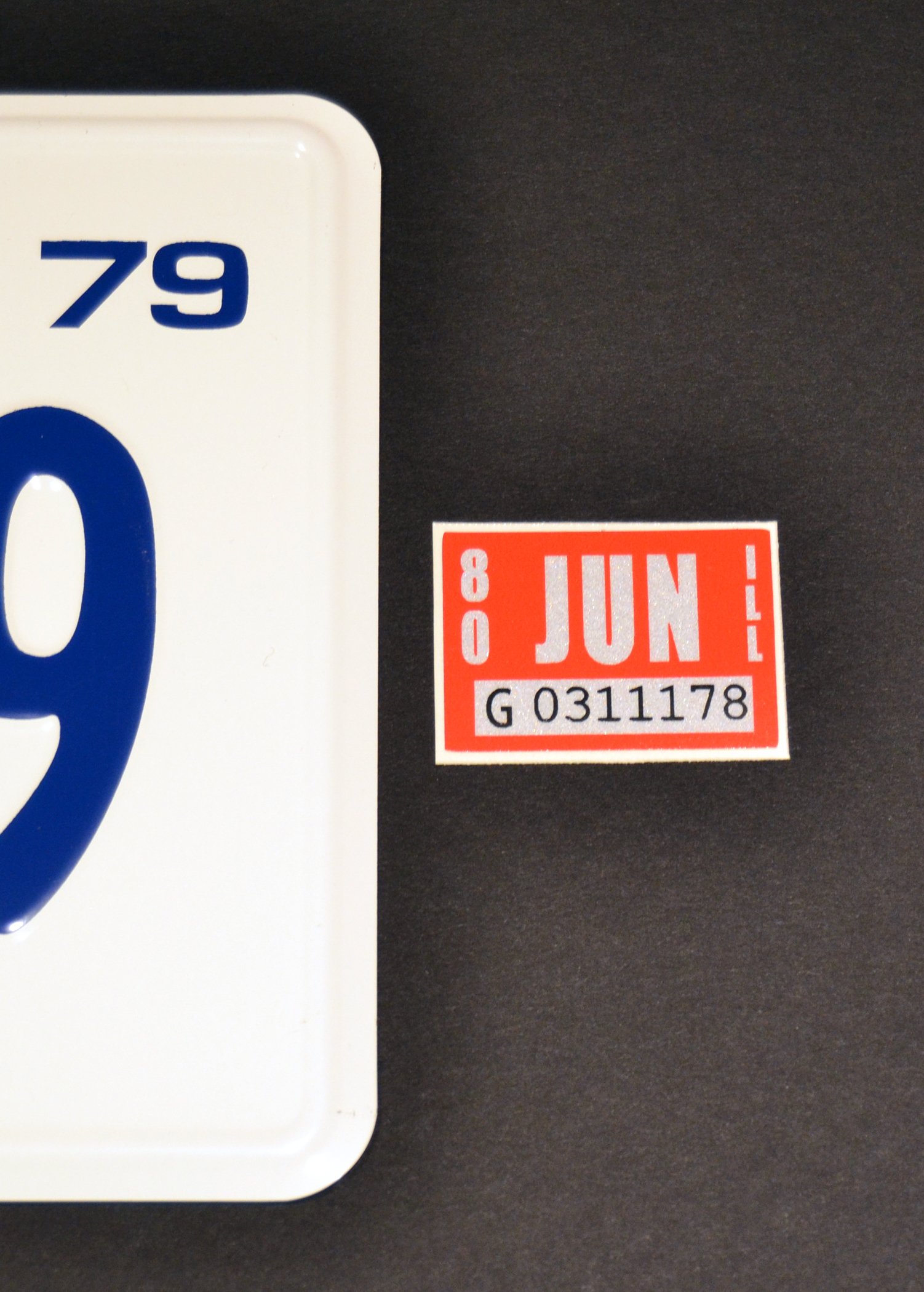 Blues Brothers | BDR529 | Metal Stamped License Plate