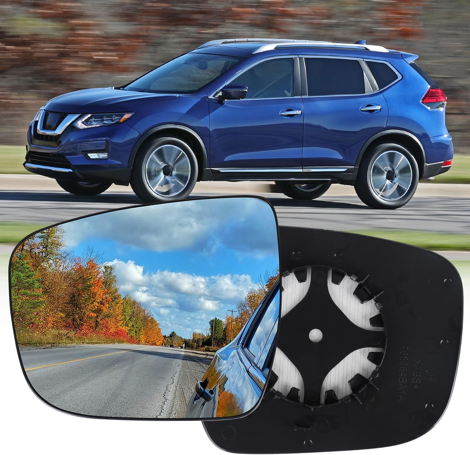 APA Replacement Mirror Glass for 20142020 ROGUE 20152021