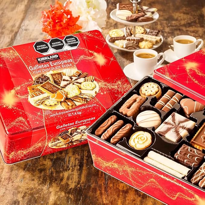 Galletas Europeas Kirkland Signature con Chocolate Belga 49.4 oz miniatura 4