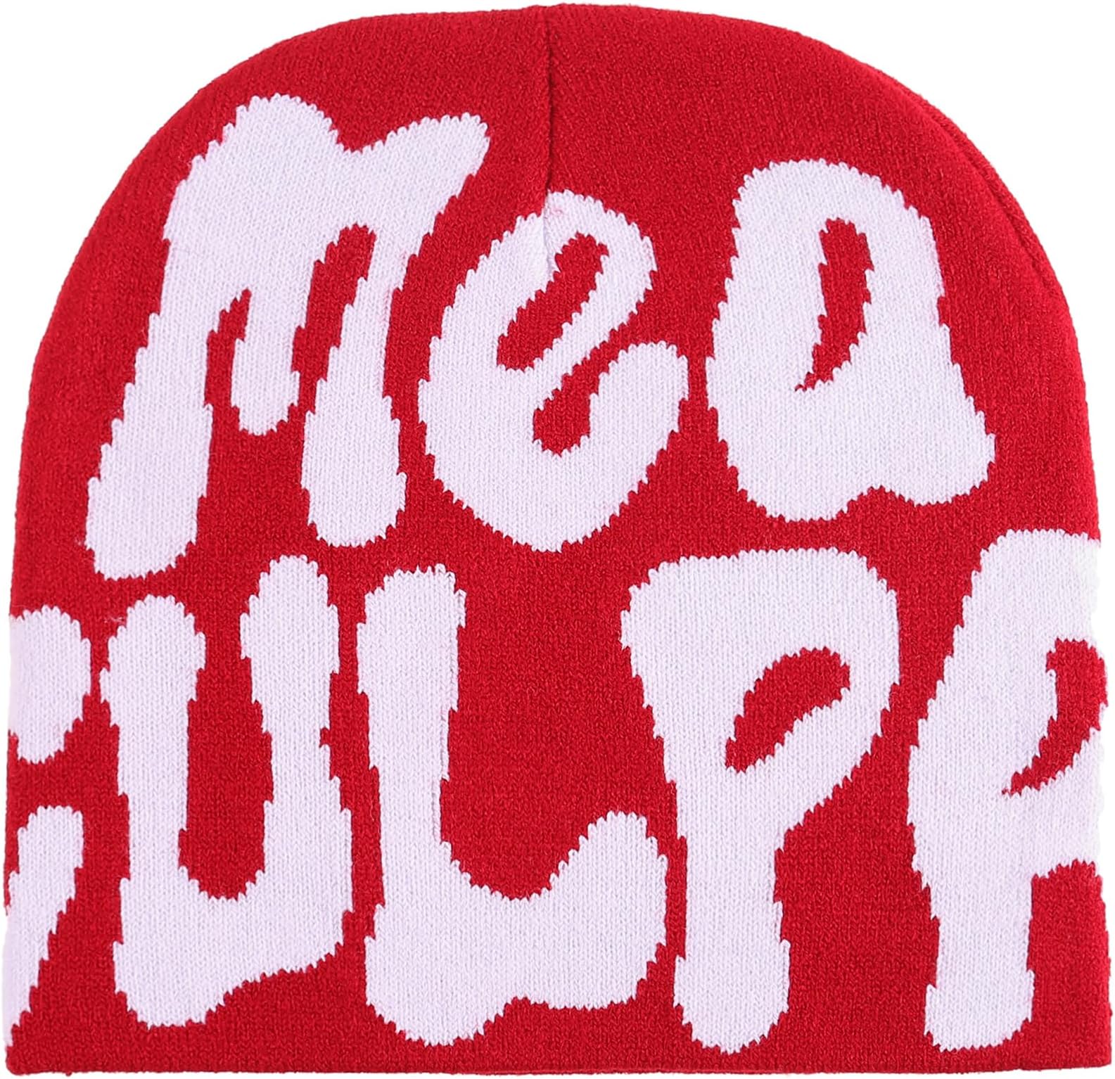 Cleveinuan TaowaveWomen Beanie Y2k Hat,MEA Culpa Graphic Beanies Designs,Winter Hat Knit Skull Cap