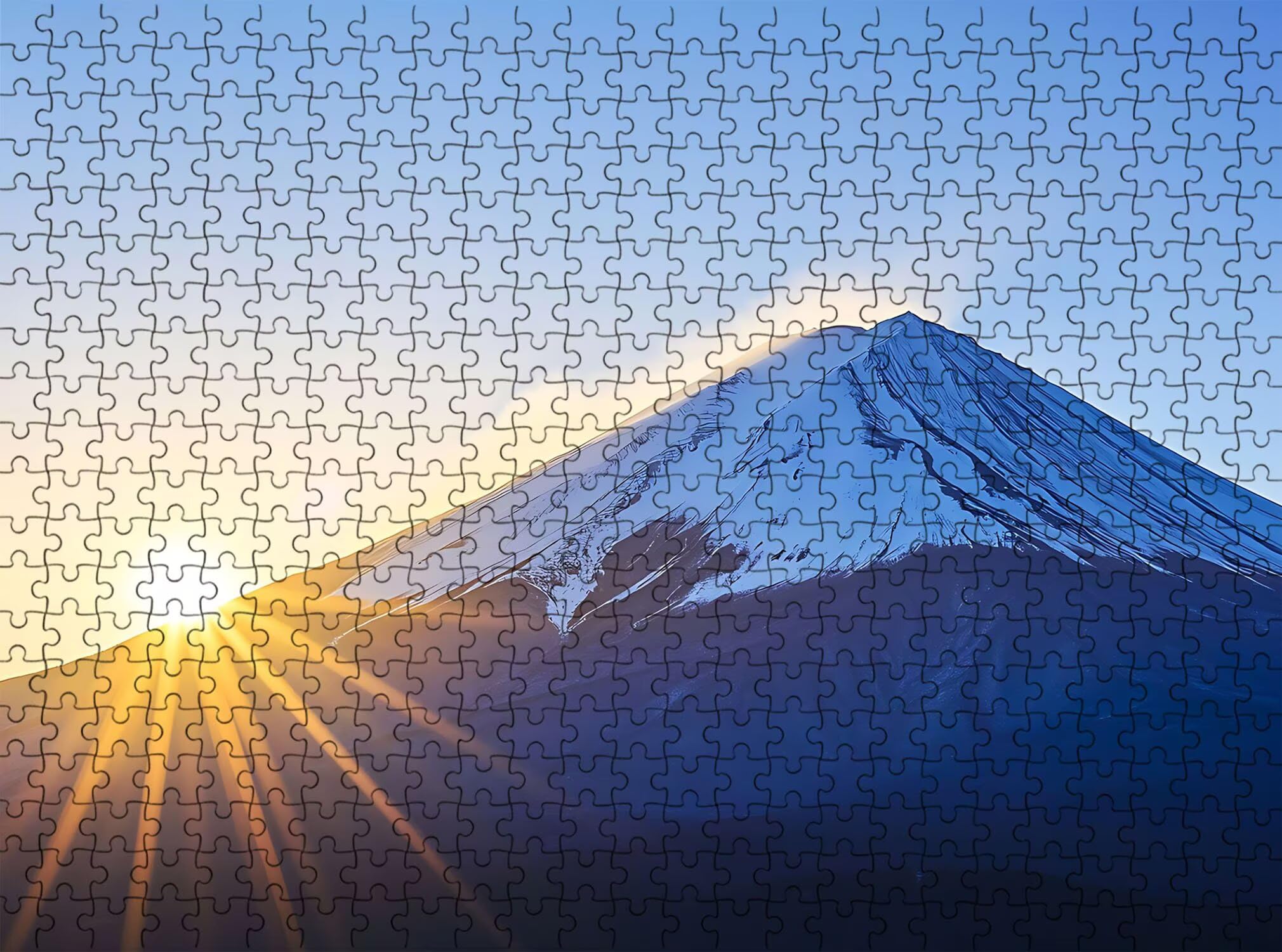 Puzzle 5000 Pezzi Classici, Puzzle paesaggio catena montuosa 156 x 105 cm, Gioco Educativo e Antistress in Legno con Poster Incluso, Ttività Famiglia, Regalo per Appassionati, Decor Parete, f0-513