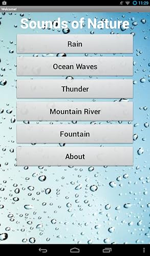Sounds of Rain and Water