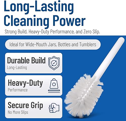 Vista 3 de SPARTA 367600TC02 - Cepillo de plástico para platos domésticos, cepillo para platos, cepillo fregador para platos, ligero y resistente a la rotura