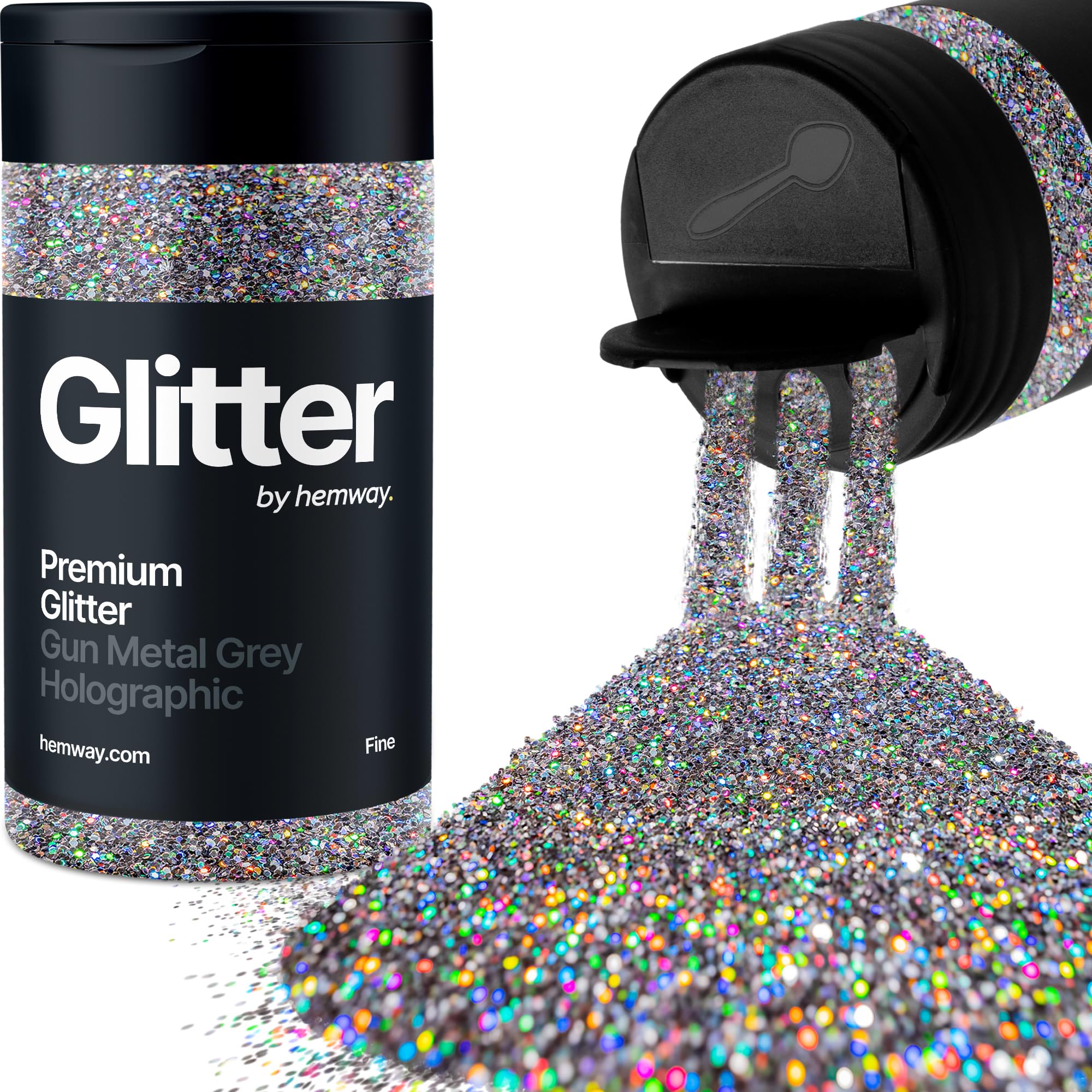 Champagne Gold Glitter Shaker, 130g Ultrafine Glitter, Crafts 1/128" Metallic Flake Champagne Gold Sequins, Resin & Epoxy Crafts, Decorating, Halloween, Christmas Nail, Face, Hemway — view 283