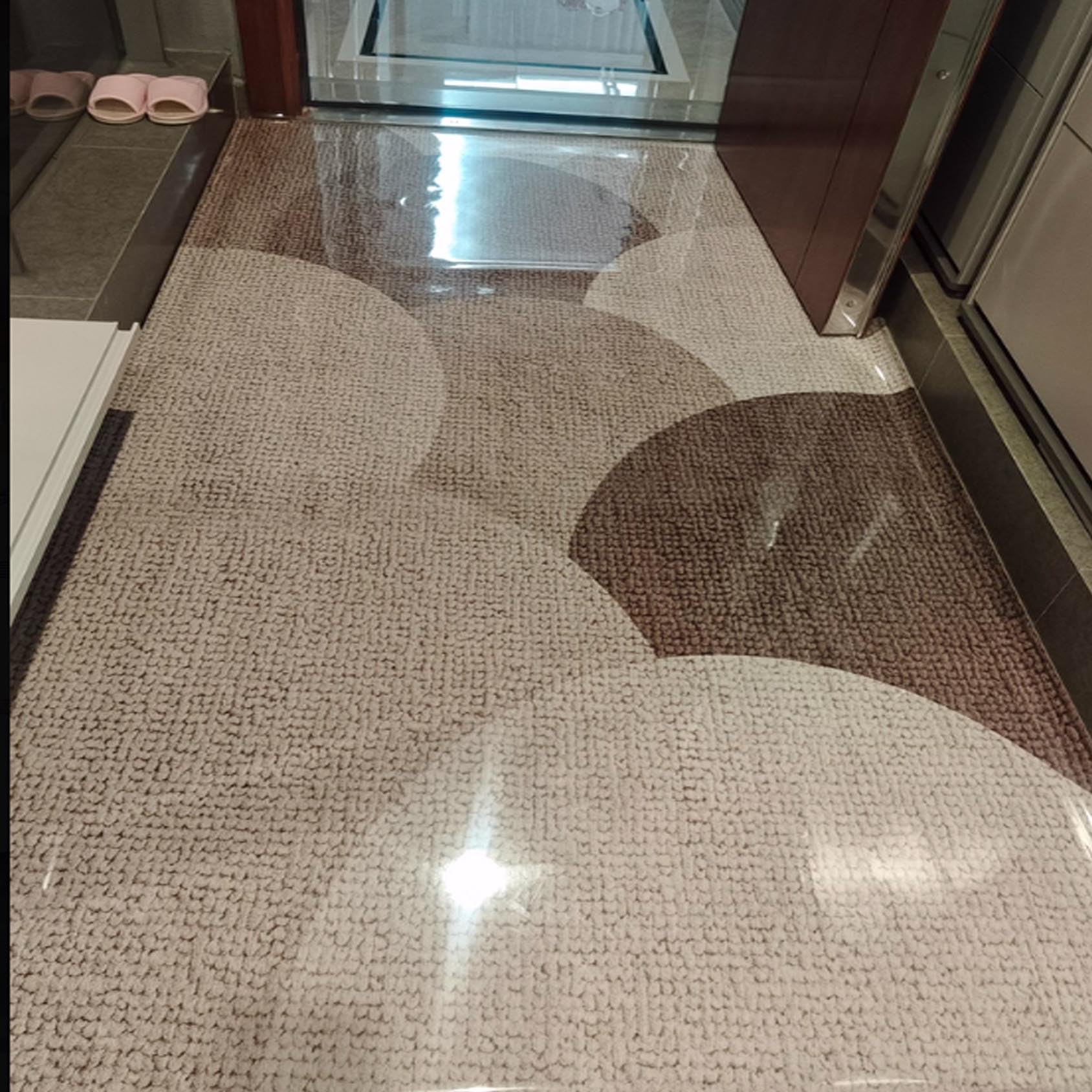 Tapis Transparent pour Protection de sols durs 2mm PVC pour la Maison et Le Bureau Chaise,Personnalisée antidérapant, résistant aux Rayures Tapis protège-Sol