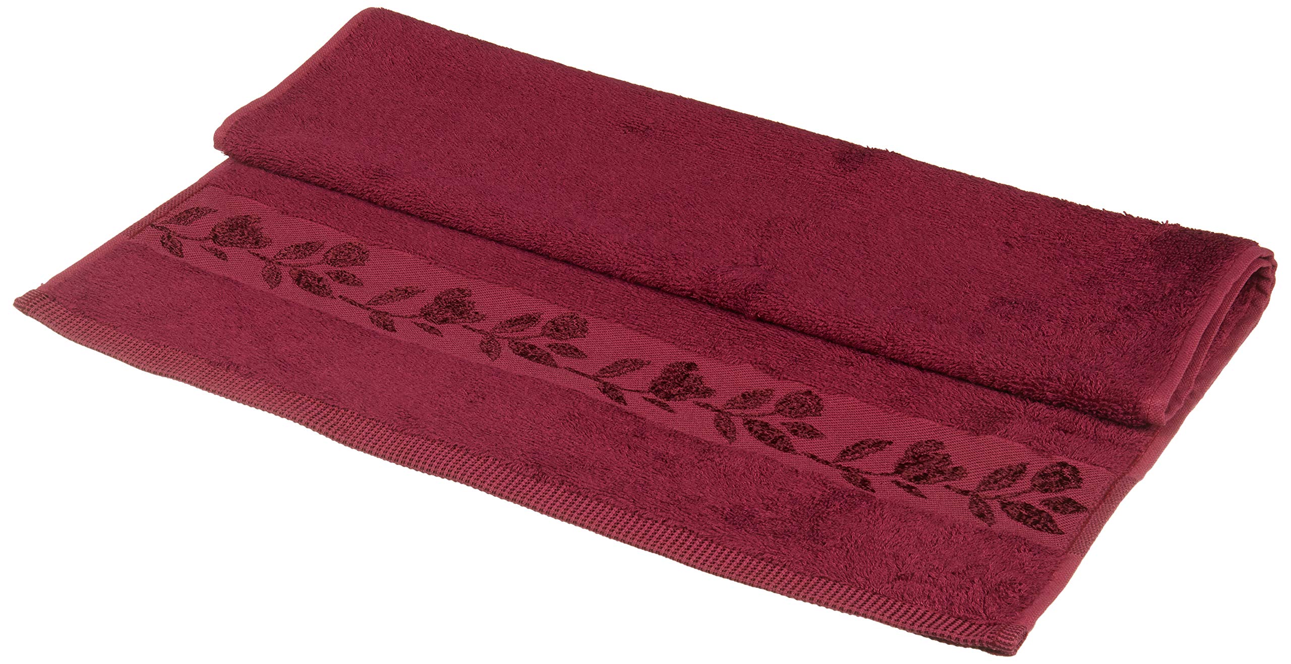 Maisonette Sebnem Towel, Burgundy, 50 x 90 cm, sebnem-50-Bordo