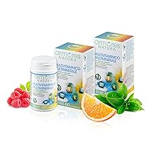 Armores Natura Integratori Alimentari, Multivitaminico Multiminerale, Integratore per Favorire l’Apporto di Vitamine e Sali Minerali all’Organismo, con Fruits & Greens, Vegano, 2 Pack da 60 Compresse
